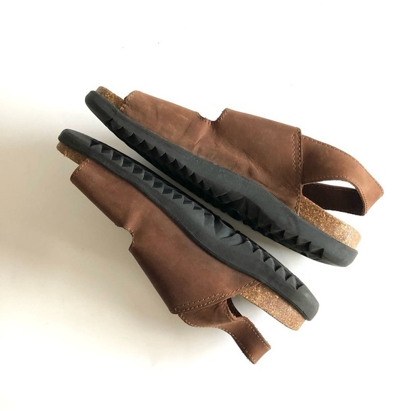 RELISTING SOON: Skyr Sport Leather Cork Buckle Sandals - Picture 8 of 13